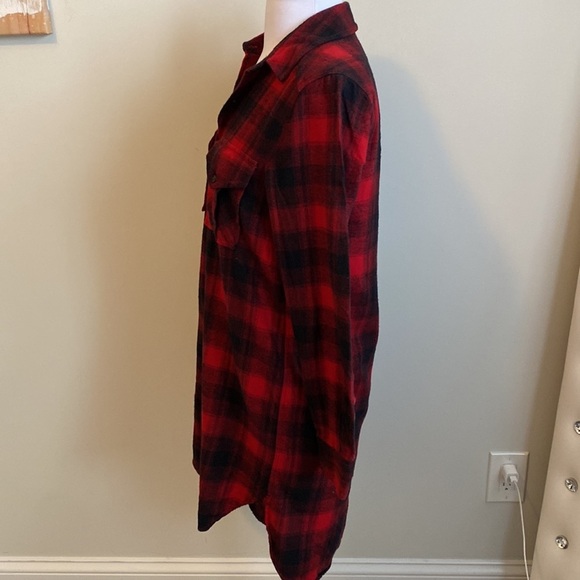 Aritzia Wilfred Free Veronika Buffalo Check Shirt Dress - Picture 4 of 8